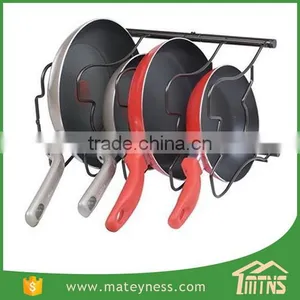 Kitchen Cabinet Pantry Pot and Pan Organizer Rack thumbnail-2