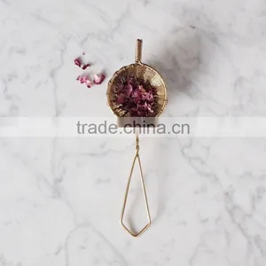 Woven Brass Tea Strainer thumbnail-1