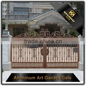 Powder Coated Cast Aluminum Villa Gate for Security thumbnail-4