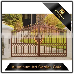 Customized Powder Coated Featured Decorative Cast Aluminum Garden Gate thumbnail-5