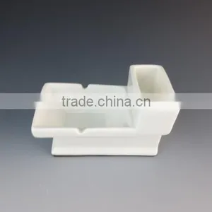 White Ceramics Type Funny Closestool Shaped Eco-friendly Ashtray thumbnail-3