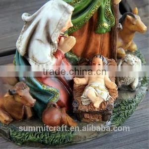 Custom Resin Christmas Nativity Figurines Christmas Nativity Set thumbnail-4