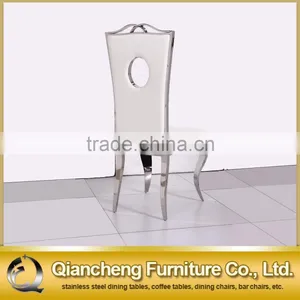 French Script Black Fabric Dining Chair for Banquet thumbnail-6