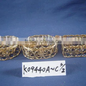 Gold Butterfly Wire Holiday Decoration Gift Box thumbnail-1