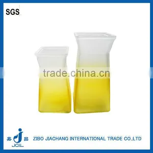Yellow Glass Decorative Vase for Flower thumbnail-1