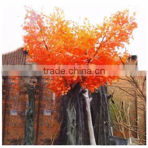 Wholesale Artificial Plants and Trees Artificial Red Maple Tree Lifelike Artificial Tree thumbnail-1