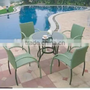 2011 New Rattan Outdoor Tea(coffee) Table With Chair thumbnail-1