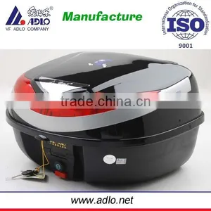 Various Colors of Solidly-built Body Motorcycle Tail Box With Security Key thumbnail-1