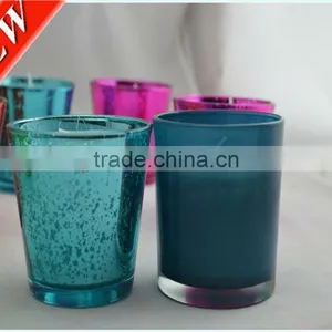 Holder Candle,props for the Wedding,frosted Glass Candle Jars thumbnail-2