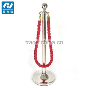 Crowd Control Barrier Queue Pole Rope Pole Barrier thumbnail-4