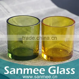 Cheap Price Custom Colored Glass Candleholder thumbnail-2