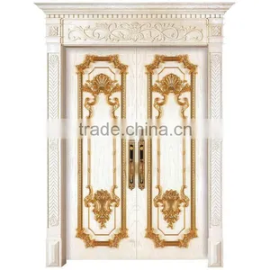 Interior White Oak Single Door Made by Handcarve Luxury and Antique BF11-0515b thumbnail-6