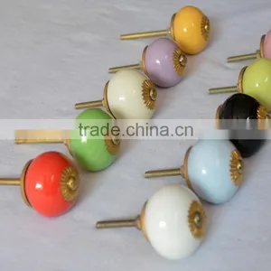 New Latest Design Mix Color Hand Painted Cabinet Knobs thumbnail-1