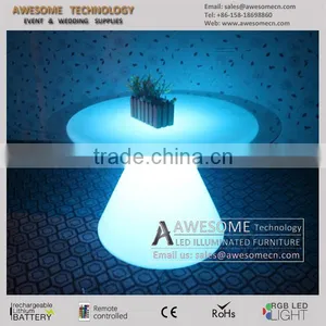 Led Light Luminous Luxury Catering Dinner Table for Wedding thumbnail-3