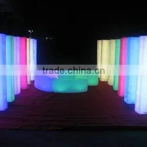 Color Chaning Wedding Decoration Led Luminous Column thumbnail-2