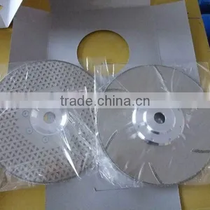 Electroplated Diamond Saw Blades for Cutting Travertines With Continuous Rim thumbnail-1