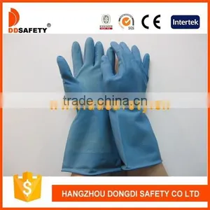 DDSAFETY Cheap Wholesale Blue Latex Glove Luvas thumbnail-1