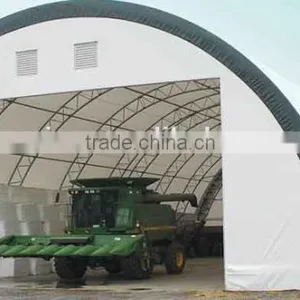 Fabric Airplane Hangar, Salt and Hay Storage Shelter , Outdoor Warehouse Tent thumbnail-6