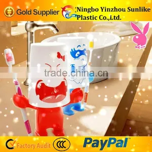 Sunlike SLT002 Plastic Cartoon Unique Toothbrush Holder thumbnail-1