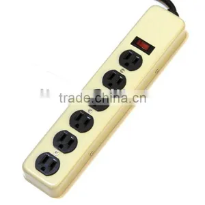 S20720 UL CUL 6 Outlet Metal Power Strip thumbnail-1