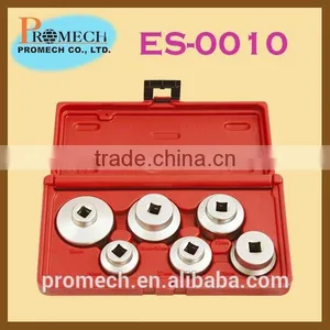 Professional 6Pcs Filter Socket Wrench Kit / Motor Body Repair Hand Tool Set thumbnail-1