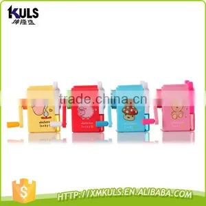 School Supplies Windmills Cartoon Hand Plastic Pencil Sharpener thumbnail-1