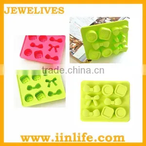 OEM Factory Cute Shapes Silicone Ice Cube Tray thumbnail-1