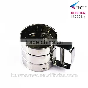 Different Size Of Stainless Steel Flour Sifter In Cheap Price Sifter Single/Double Flour Shaker thumbnail-1