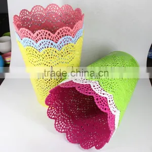 25cm Plastic Waste Basket in Round Shape thumbnail-5