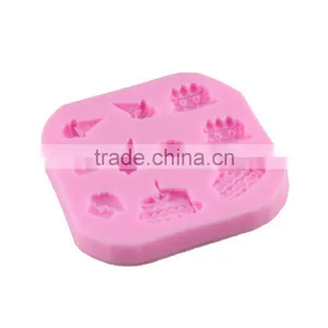 Liquid Silicone Cake Mould Cake Decorating Baking Tool Chocolate Mould Ice Cream 1688 Agent thumbnail-2