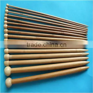 Wholesale Bamboo Knitting Needles Single Pointed Knitting Needle thumbnail-2