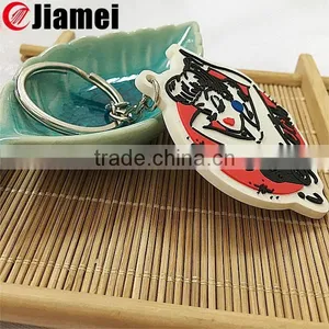 OEM / ODM Custom Soft Pvc Rubber 3d Animal Keyring thumbnail-1