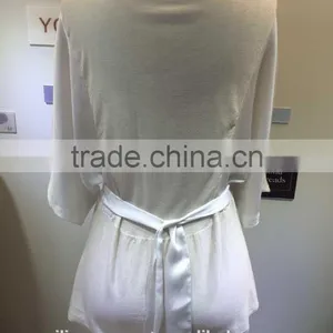 Lady Sweater Fashion Design Garment Cardigan With Silk thumbnail-3