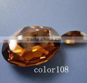 Crystal Glass Clothing Rhinestone Button thumbnail-2