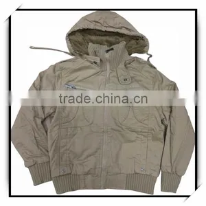 Stock Winter Boys Fur Jacket Kids thumbnail-1