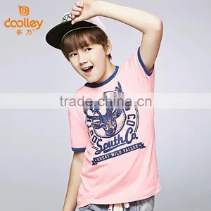 2016 Wholesale Cotton t Shirt , New Design Boy Cotton t Shirt , Comfortable Summer Cotton t Shirt thumbnail-4