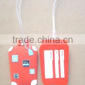3D Cartoon PVC Luggage Tag thumbnail-1