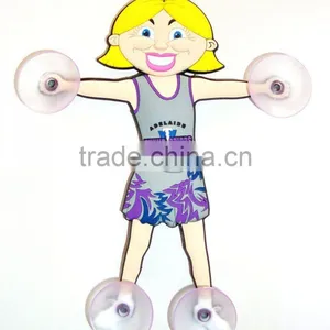 Sportsman Figurine With Suction Cup for Window Decoration thumbnail-1