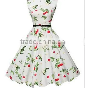 Walson F20196A Wholesale Pinup Clothing 50's Dresses Retro Vintage Style Prom Bridal Swing Dance Dress for Women thumbnail-2