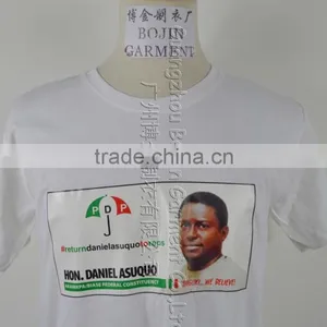China Factory Custom 100%polyester Election T-shirts Export to Africa thumbnail-2