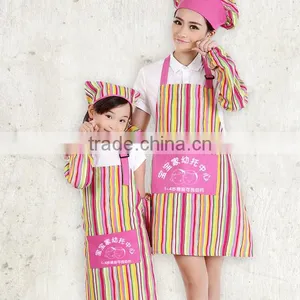 Korean Aprons Fashion Aprons Kitchen Waiter ad Aprons Uniform Apron Custom LOGO thumbnail-3