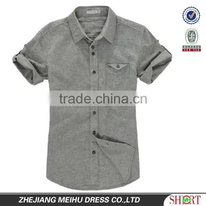 2016 Latest Man's Linen Casual Shirt thumbnail-1
