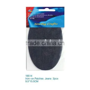 D&D Oval Denim Jean Patches Piped Around Pockets and Cuffs, Jackets, Purses thumbnail-1