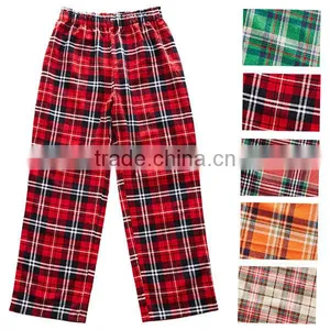 China Wholesale Plaid Pattern Fat Women's Pants thumbnail-1