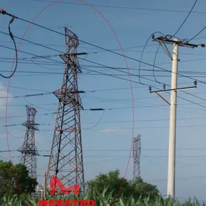 MEGATRO 110KV 1C3 J2 Single Circuit Tension Transmission Tower thumbnail-3
