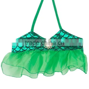 Little Girls Pricess Mermaid Tail Swim Skirts Cute Baby Swimsuit Bikini New Kids Girls Mermaid Swimwear thumbnail-5