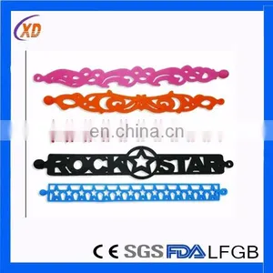 2016 Factory Making Promotional Custom Silicone Bracelet thumbnail-5