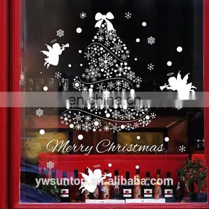 Christmas Snowflake Tree and Angel Removable Window/Wall Sticker Christmas Decoration thumbnail-2