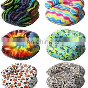 ICTI Approved 6P & EN71 PVC Inflatable Cute Colorful Kids Inflatable Air Sofa thumbnail-3