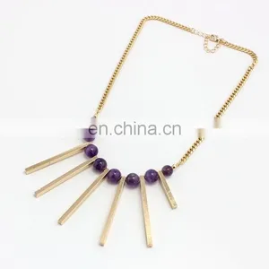 Wholesale Cheap Raw Amethyst Mala Necklace thumbnail-1
